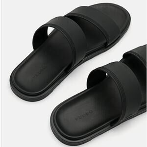 New PEDRO Pascal Slide Sandals Men’s SIZE 44 (US 11) Black